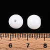 Opaque Solid Color Glass Beads GLAA-N007-8mm-A17-3