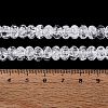 Crackle Transparent Glass Beads Strands GLAA-N069-02A-10-4