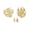 Brass Micro Pave Cubic Zirconia Pendants KK-D339-02G-11-2