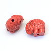 Elephant Cinnabar Beads CARL-Q003-27-2