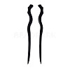 Vintage Schima Wood Hair Sticks Findings OHAR-N008-07-1