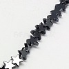 Electroplate Non-magnetic Synthetic Hematite Beads Strands G-J173-4x4mm-05-3