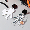 Acrylic Dangle Stud Earrings MA8781-1-2