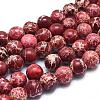 Natural Imperial Jasper Beads Strands G-A175B-8mm-08-1