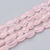 Natural Rose Quartz Beads Strands G-S331-6x8-017-1