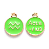 Alloy Enamel Pendants LS-X-ENAM-S124-01A-06J-1