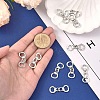 10Pcs Tibetan Style Alloy Links/Connectors TIBE-YW0001-91-5