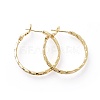 Brass Hoop Earrings EJEW-L234-04G-1
