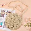 1Pc Papyrus Cotton Knitted Crossbody Bags AJEW-BBC0002-27B-4
