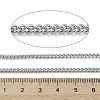 316L Surgical Stainless Steel Curb Chains CHS-H115-02B-P-3