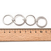 Brass Micro Pave Cubic Zirconia Finger Rings RJEW-P166-12P-01-5