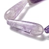 Natural Amethyst Beads Strands G-P528-H15-01-4
