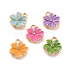 Alloy Enamel Pendants X-ENAM-M055-30G-1