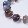 Natural Agate Beads Strands G-G693-A13-3