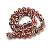 Tibetan Style dZi Beads Strands G-P526-D08-02-3