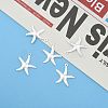 Starfish/Sea Stars Brass Pendants KK-L134-11S-6