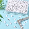 200Pcs Opaque Acrylic Beads SACR-FS0001-39I-8