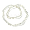 Electroplate Transparent Glass Beads Strands EGLA-A034-T2mm-T16-3