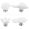 4 Bags 4 Styles Porcelain Drawer Knobs FIND-WR0012-93A-1