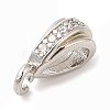 Brass with Cubic Zirconia Pendants KK-Q781-04P-3