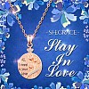 SHEGRACE Adorable 925 Sterling Silver Pendant Necklaces JN653B-5