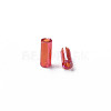 Tube AB-Color Plated Glass Bugle Beads SEED-R011-165B-4