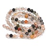 Natural Agate Beads Strands G-D306-A03-4mm-3