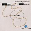 Vintage Ocean 304 Stainless Steel Enamel Starfish Pendant Necklaces for Women FT5866-6