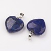 Natural Dyed Lapis Lazuli Pendants G-G956-B07-FF-2