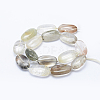 Natural Lodolite Quartz Beads Strands G-F532-01-A-2