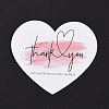 Coated Paper Thank You Greeting Card DIY-F120-03B-1