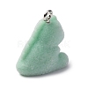 Flocky Resin Pendants LS-FIND-S001-08A-2