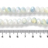 Electroplate Glass Beads Strands LAMP-S068-02O-4