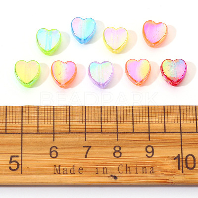 Eco-Friendly Transparent Acrylic Beads TACR-YW0001-07I-1