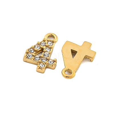 304 Stainless Steel Pendants STAS-L080-002G-04-1