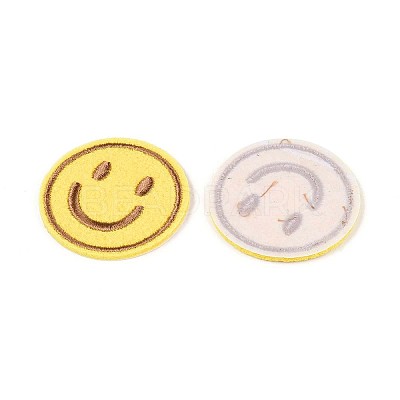 Smiling Face Appliques DIY-N007-17-1