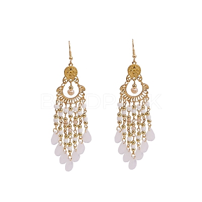 Alloy Boho Chandelier Earrings PW-WG3606D-03-1