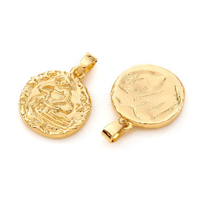 Brass Pendants KK-I672-33F-1