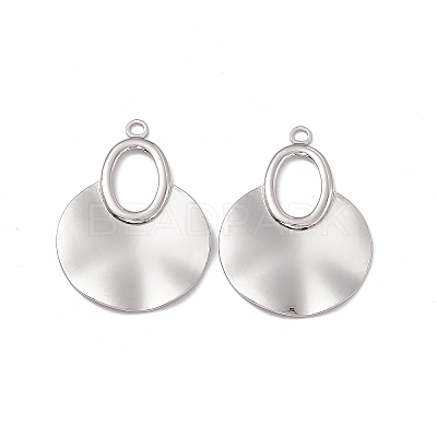 Non-Tarnish 304 Stainless Steel Big Pendants STAS-B031-34P-1