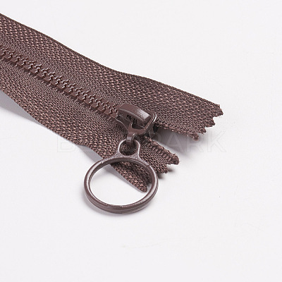 Resin Close End Zippers FIND-WH0052-44M-1