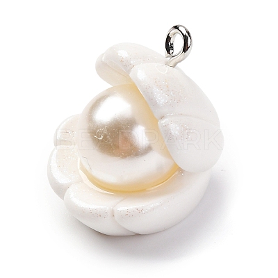 Opaque Resin Pendants LS-RESI-P043-01P-07-1