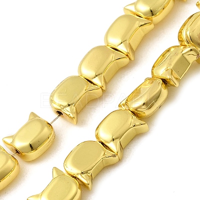 Electroplate Glass Beads Strands EGLA-F166-11G-1