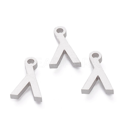 Tarnish Resistant 304 Stainless Steel Pendants STAS-A045-16P-1