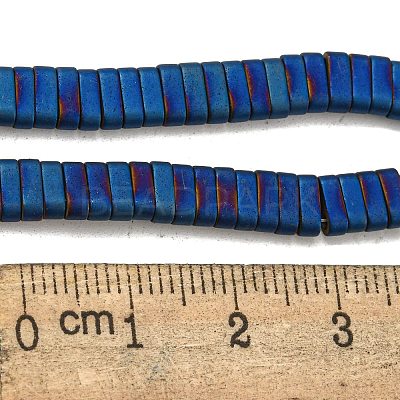 Electroplated Non-magnetic Synthetic Hematite Beads Strands G-C106-B01-07A-1