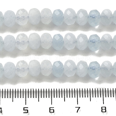 Natural Aquamarine Beads Strands G-B074-A01-02-1