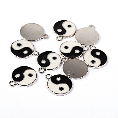 Zinc Alloy Enamel Pendants LS-ENAM-24D-1