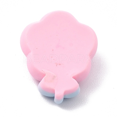 Opaque Resin Cabochons RESI-I037-01-1
