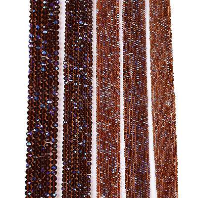 Electroplate Glass Beads Strands EGLA-A044-T8mm-L02-1