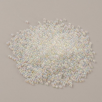 Glass Beads GLAA-WH0030-12A-1