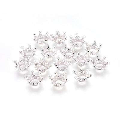 Tibetan Style Alloy Bead Caps PALLOY-WH0054-02S-1